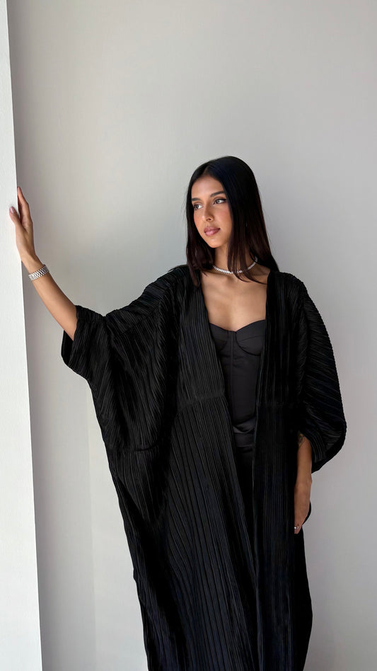 Talia Abaya - Black Waves