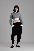 JADEN BRAIDED SWEATER